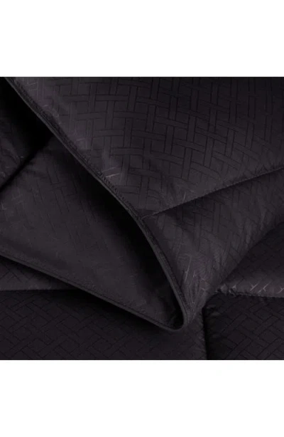 Superior Reversible Down Alternative Comforter In Black