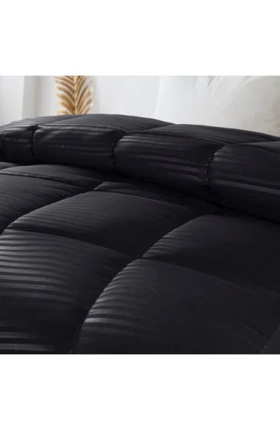 Superior Reversible Down Alternative Comforter In Black