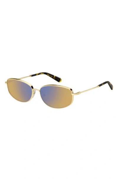 Marc Jacobs 60mm Oval Sunglasses In Multi