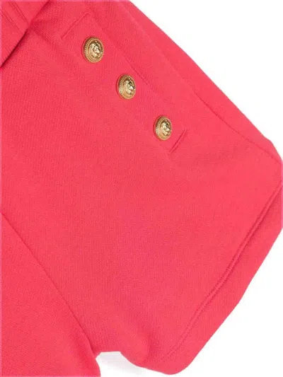 Balmain Pants In Red