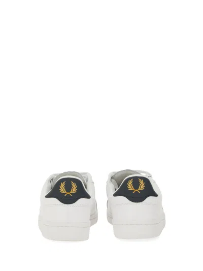 Fred Perry Leather Sneaker In White