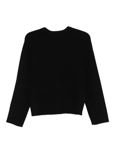 Liu •jo Liu Jo White Sweaters Black In Black