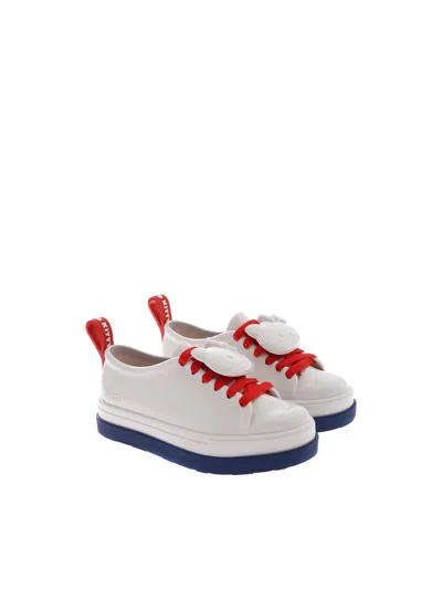 Melissa Mel Be + Hello Kitty In White