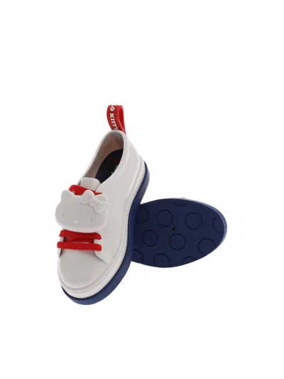 Melissa Mel Be + Hello Kitty In White