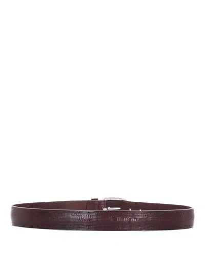 Orciani Belt In Brown