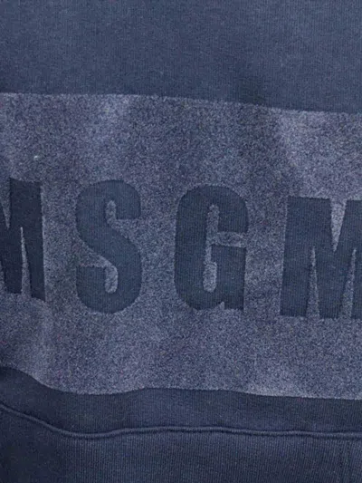 Msgm Sweater In Blue