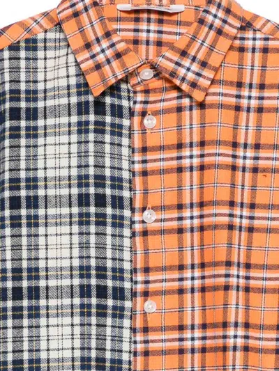 Manuel Ritz Shirt With Patchwork Design In Multi