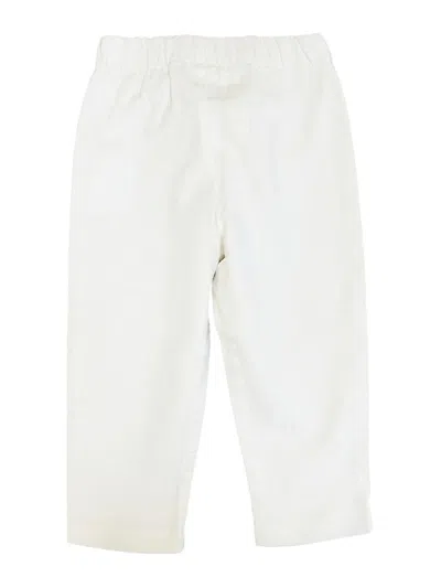 Manuel Ritz Drawstring Pants In White