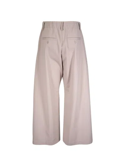 Brunello Cucinelli Couture Interlock Pants In Neutral