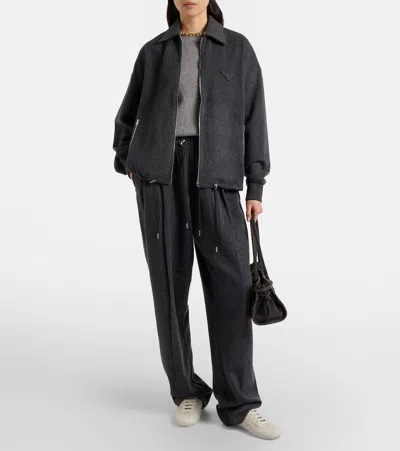 Prada Montecarlo Re-edition 2005 Sneaker Aus Montecarlo-nappaleder In White