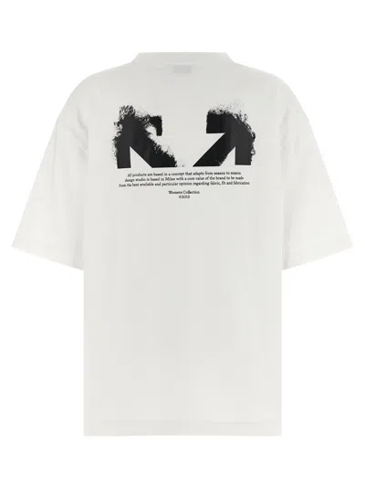 Off-white Skate Arrow Short Sleeve Graphic T-shirt In White