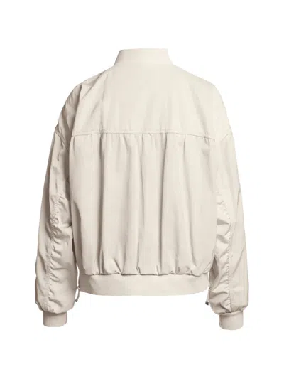 Parajumpers Ruched Bomber Jacket In Neutral