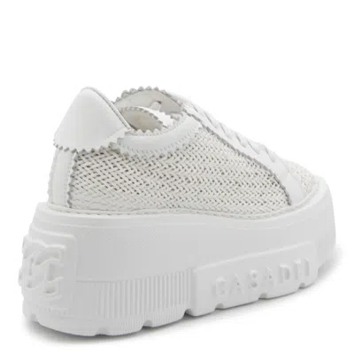 Casadei Nexus Hanoi Womans Platform Sneakers In White