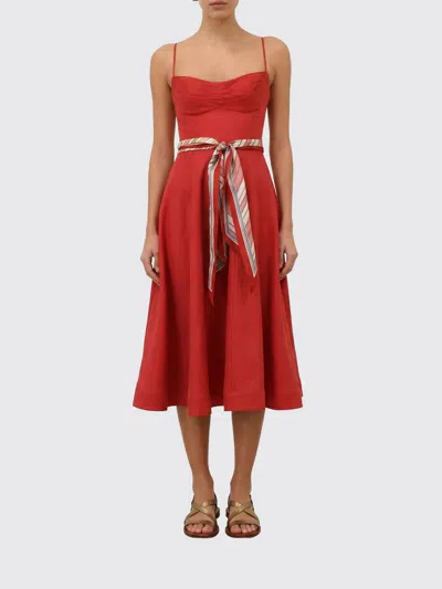 连衣裙 ZIMMERMANN 女士 颜色 红色
