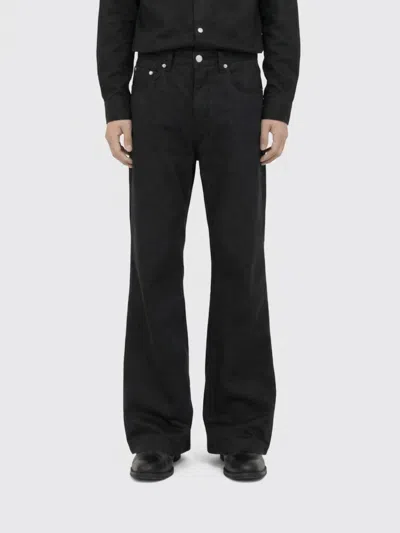 Rick Owens Bolan Bootcut Trousers In Cotton Blend Man In Black