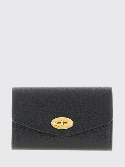 Mulberry Darley Medium Classic Wallet In Black