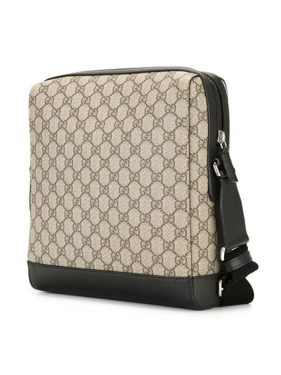 Shop Gucci House Pattern Messenger Bag