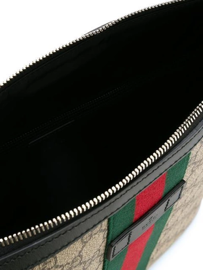 Shop Gucci 'web Gg Supreme' Messenger Bag