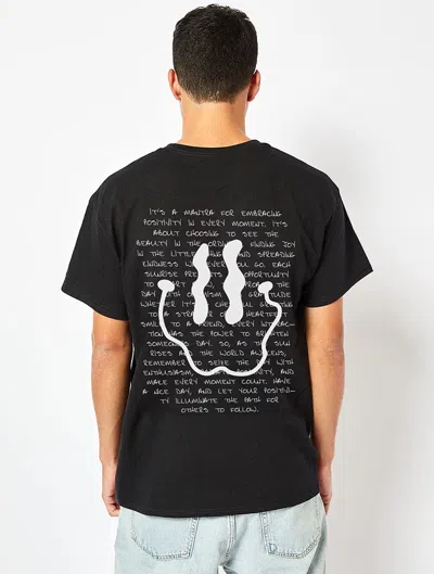 Skinnydip London Positivity T-shirt In Black