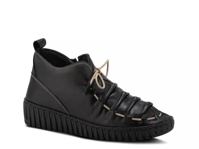 Spring Step Nespea Desert Bootie In Black