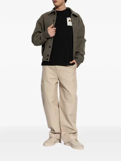 Iceberg Patch T-shirt In Black