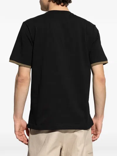 Iceberg Patch T-shirt In Black
