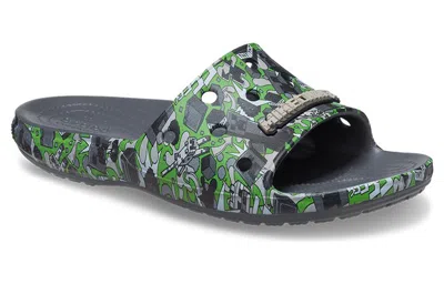 Crocs Classic Slide In Green