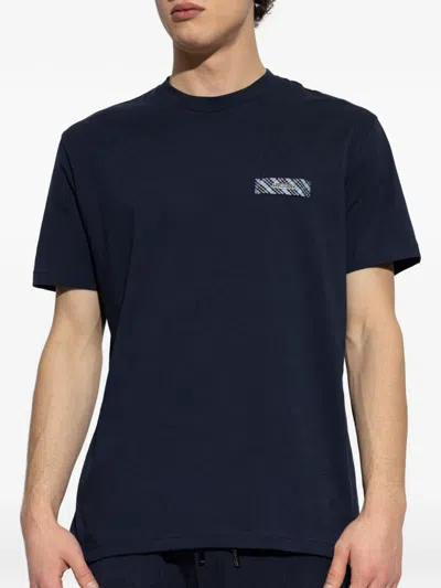 Iceberg Patch T-shirt In Black