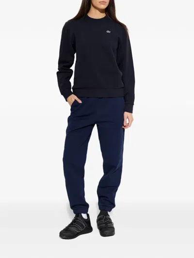 Lacoste Elasticated Track Pants In Black
