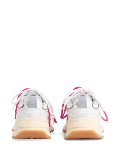 Dsquared2 Maple-leaf Sprinter Sneakers In White