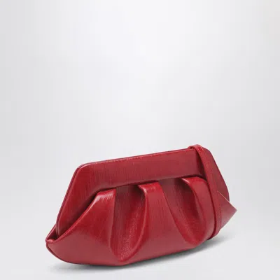 Themoirè Multicolor Polyethylene Shoulder Bag In Red