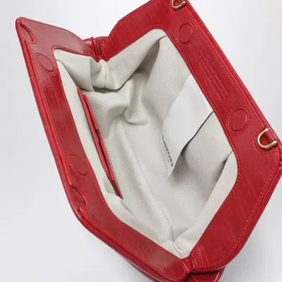 Themoirè Multicolor Polyethylene Shoulder Bag In Red