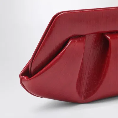 Themoirè Multicolor Polyethylene Shoulder Bag In Red