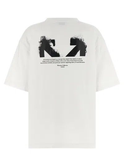 Off-white Skate Arrow Short Sleeve Graphic T-shirt In White