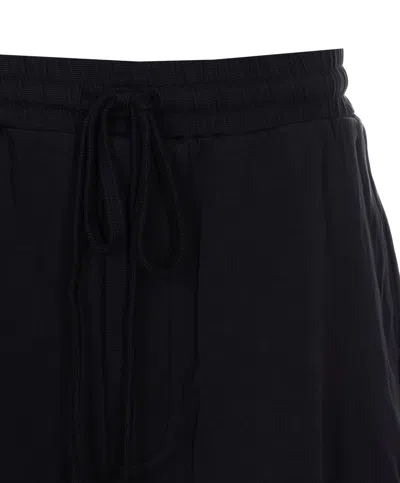 Thom Krom Elasticated Drawstring Shorts In Blue