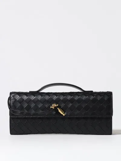 Bottega Veneta Women Black Andiamo Clutch, Onesize Luxury Clutches For Women Darveys