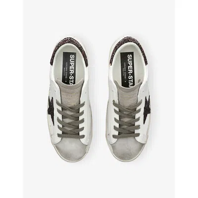 Golden Goose Deluxe Brand Women Super Star Leather Sneakers In Neutral