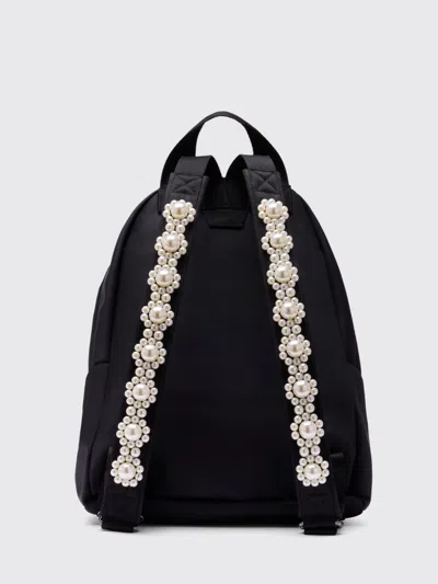 Simone Rocha Beaded Utility Bow Backpack In Pink