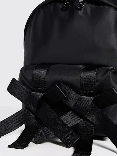 Simone Rocha Beaded Utility Bow Backpack In Pink