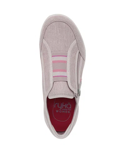 Ryka Lounge Zip Sneaker In Pink