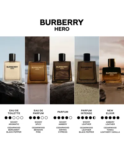 Burberry Hero Elixir De Parfum In Transparent