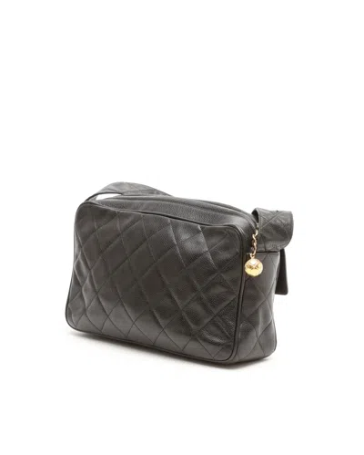 Chanel Cc Camera Bag In Black
