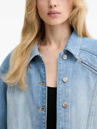Iro Buttoned Jacket In Blue