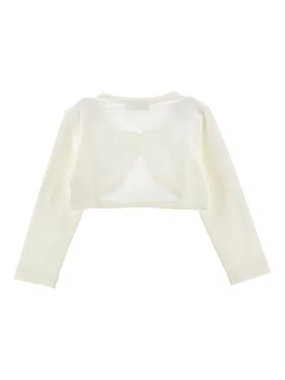 Monnalisa Sweater Kids Color Yellow Cream