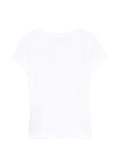 Balmain Logo-print T-shirt In White