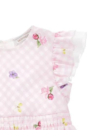 Monnalisa Kids' Ruffled-sleeve Blouse In Pink