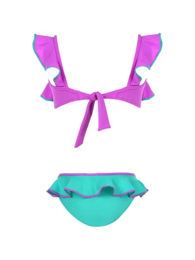 荷叶边比基尼套装