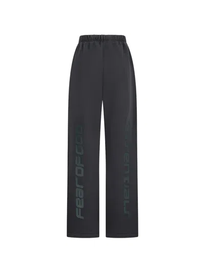 Essentials Flared Track Pants In Black