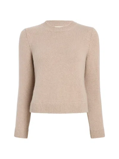Khaite Marguax Cashmere Sweater In Neutral