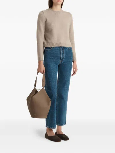 Khaite Marguax Cashmere Sweater In Neutral